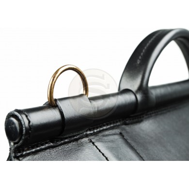 Кожаный портфель Префект чёрный