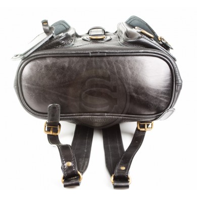 Кожаный рюкзак Стиль-1 черный