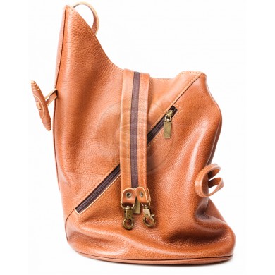 Кожаный рюкзак Венеция коричневый