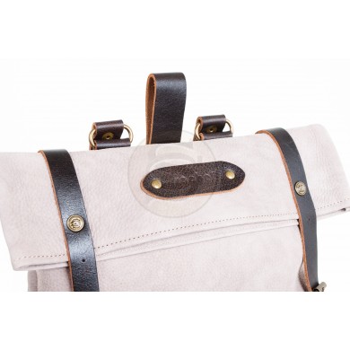 Кожаный рюкзак Vogue светло-серый